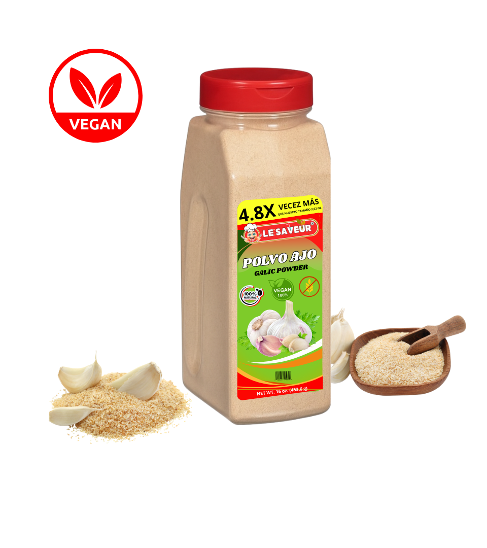 especa de ajo molido