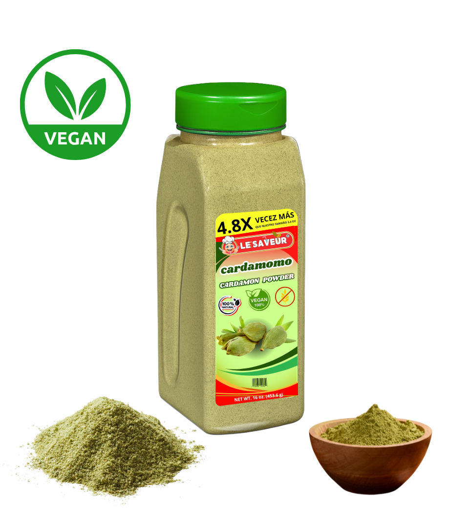 especias cardamomo molido