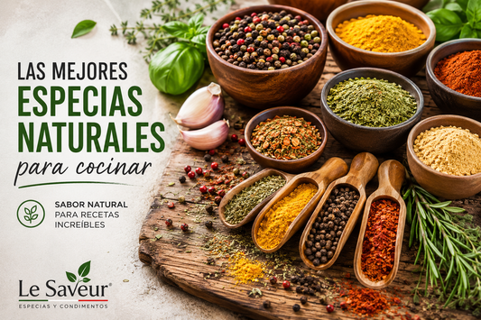 Las mejores especias naturales para cocinar: guía completa para dar más sabor a tus recetas