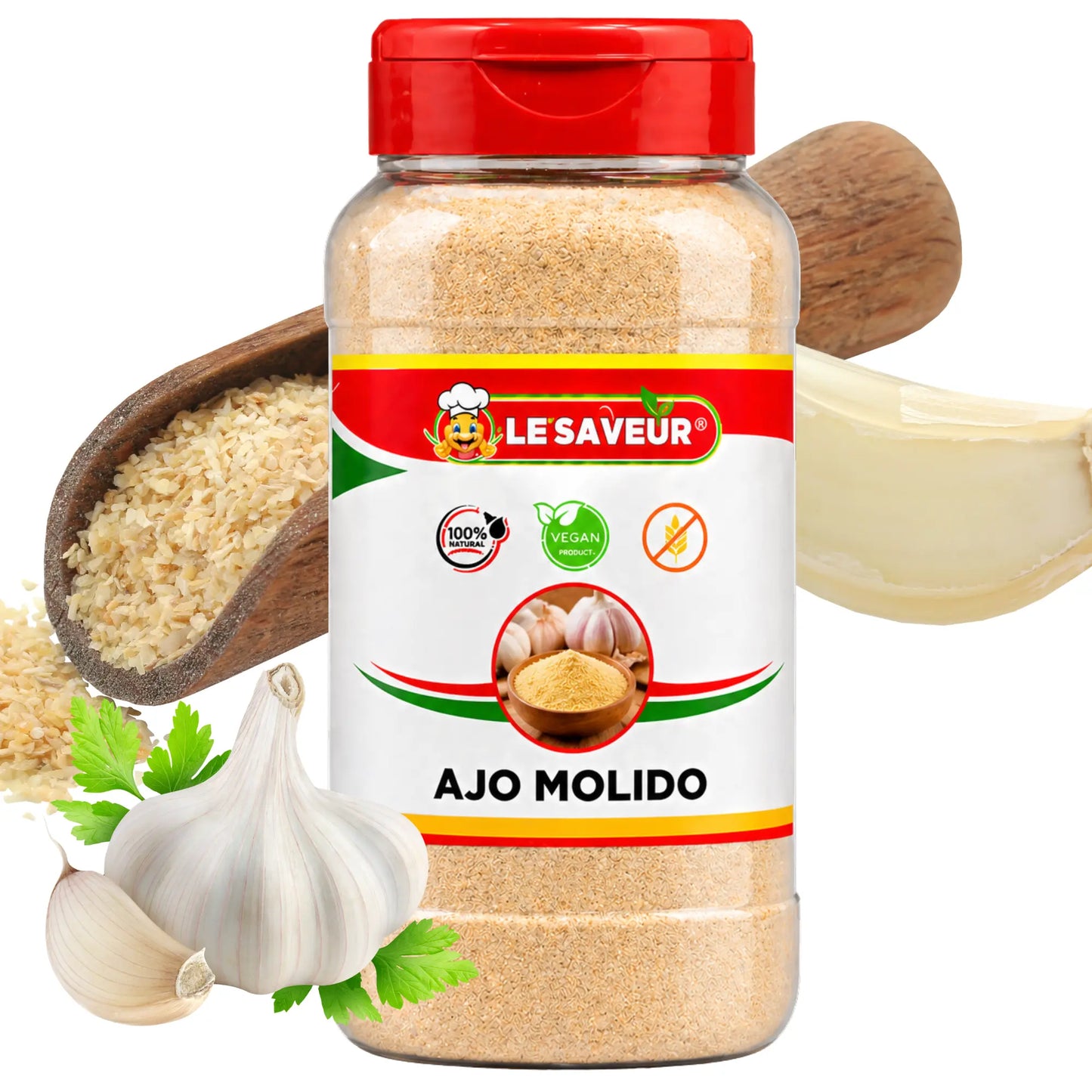 Ajo Molido Premium | Sabor Intenso y Natural para Todo Tipo de Recetas