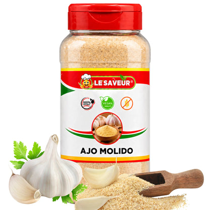 Ajo Molido Premium | Sabor Intenso y Natural para Todo Tipo de Recetas