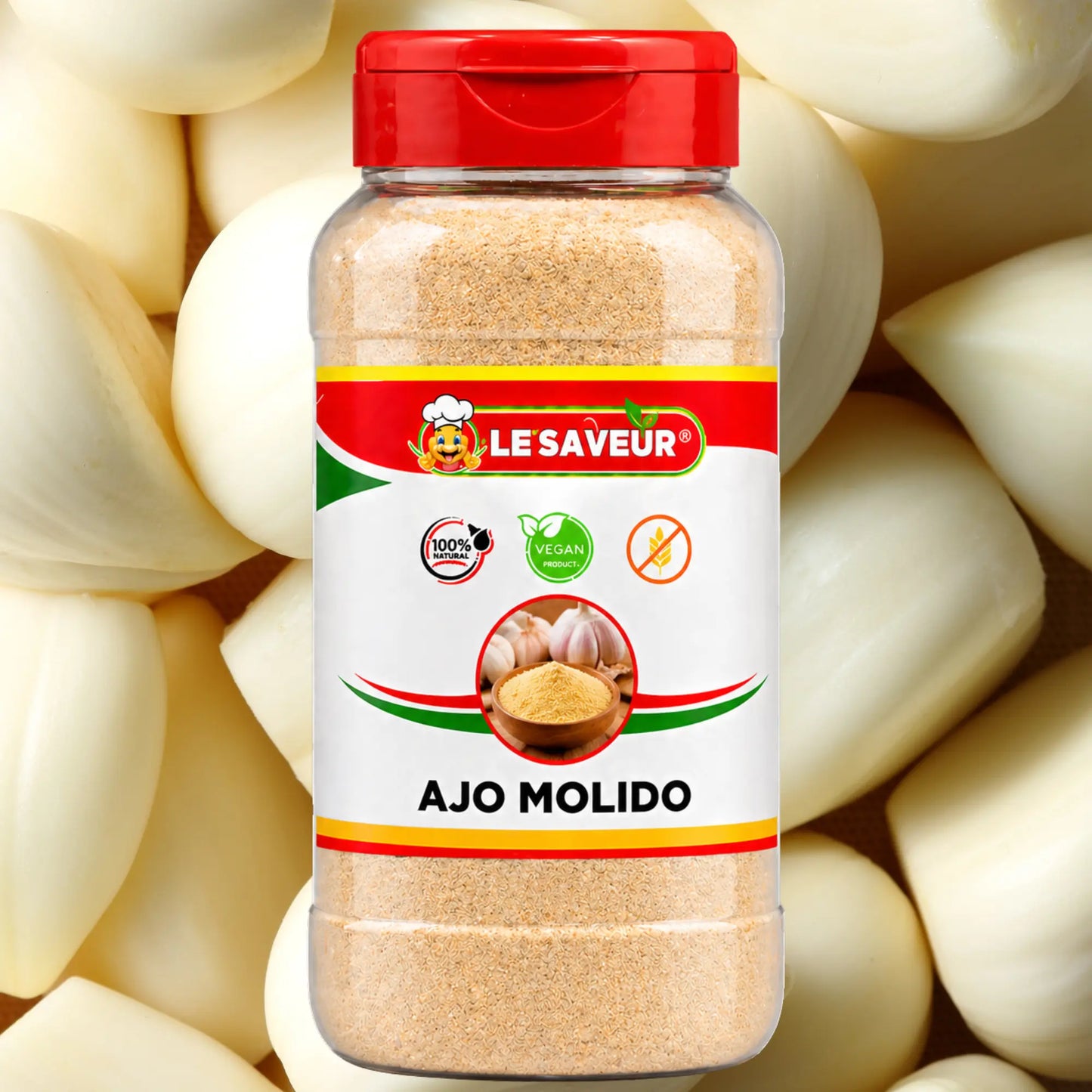 Ajo Molido Premium | Sabor Intenso y Natural para Todo Tipo de Recetas