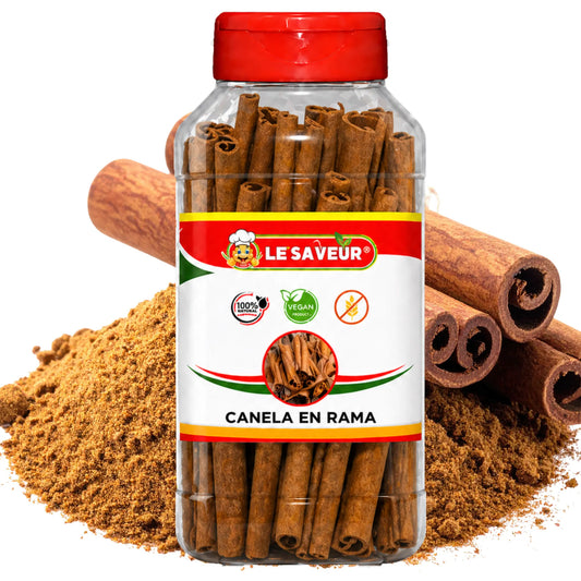 Canela en Rama Premium | Aroma Dulce y Natural para Infusiones, Repostería y Cocina