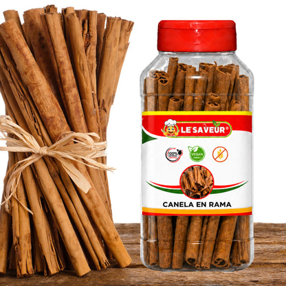 Canela en Rama Premium | Aroma Dulce y Natural para Infusiones, Repostería y Cocina