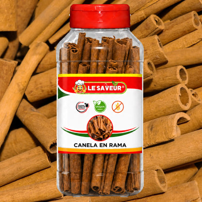 Canela en Rama Premium | Aroma Dulce y Natural para Infusiones, Repostería y Cocina